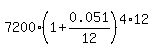 7200%2A%281%2B0.051%2F12%29%5E%284%2A12%29