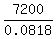 7200%2F0.0818