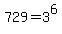 729+=+3%5E6