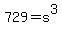 729+=+s%5E3