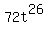 72t%5E26
