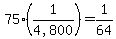 75%281%2F%224%2C800%22%29+=+1%2F64