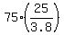 75%2825%2F3.8%29