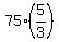 75%285%2F3%29