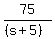 75%2F%28%28s%2B5%29%29