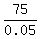 75%2F0.05