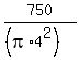 750%2F%28%28pi%2A4%5E2%29%29