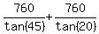 760%2Ftan%2845%29%2B760%2Ftan%2820%29