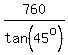 760%2Ftan%2845%5Eo%29