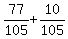 77%2F105+%2B+10%2F105