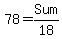 78=Sum%2F18