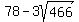 78+-+3sqrt%28466%29