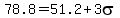 78.8+=+51.2%2B3sigma