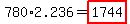 780%2A2.236=highlight%281744%29