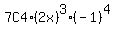 7C4%2A%282x%29%5E3%2A%28-1%29%5E4