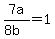 7a%2F%288b%29=1