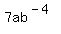 7ab%5E%28-4%29
