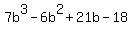 7b%5E3-6b%5E2%2B21b-18