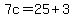 7c=25%2B3