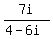 7i%2F%284-6i%29