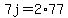 7j=2%2A77