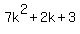 7k%5E2+%2B+2k+%2B+3