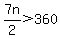 7n%2F2+%3E+360