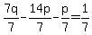 7q%2F7-14p%2F7-p%2F7=1%2F7