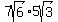 7sqrt%286%29%2A5sqrt%283%29