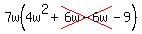 7w%284w%5E2%2Bcross%286w-6w%29-9%29