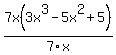7x%283x%5E3-5x%5E2%2B5%29%2F7x