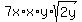 7x%2Ax%2Ay%2Asqrt%282y%29