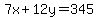 7x%2B12y=345