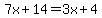 7x%2B14=3x%2B4