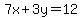 7x%2B3y=12