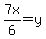 7x%2F6+=+y