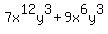 7x%5E12y%5E3%2B9x%5E6y%5E3