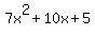 7x%5E2%2B10x%2B5