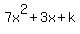 7x%5E2%2B3x%2Bk