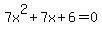 7x%5E2%2B7x%2B6+=+0