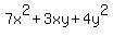 7x%5E2+%2B+3xy+%2B+4y%5E2