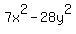 7x%5E2+-28y%5E2+