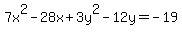 7x%5E2-28x%2B3y%5E2-12y=-19
