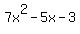 7x%5E2-5x-3