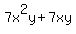 7x%5E2y+%2B+7xy