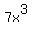 7x%5E3