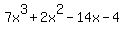 7x%5E3%2B2x%5E2-14x-4