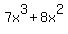 7x%5E3+%2B+8x%5E2
