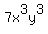 7x%5E3y%5E3
