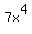 7x%5E4